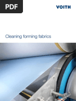 Cleaning Forming Fabrics