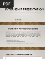 Internship Presentation: By:-Rahul Sharma ROLL NO: - 18394