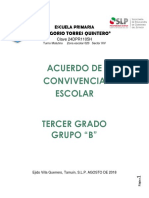 Acuerdo de Convivencia