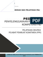 09 Pedoman Penyelenggaraan Pelatihan Kompetensi PBJ - Pelatihan Okupasi PPK