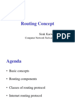 Routing Concept: Sirak Kaewjamnong