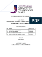 Inorganic Chemistry (CHM 361) : A4AS1205 - D