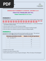 Practice Problems (Set #1) : Problem #1