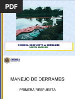 Manejo de Derrames