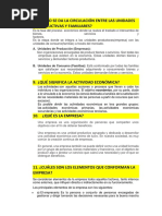 ¿Cómo Se Da La Circulación Entre Las Unidades Productivas Y Familiares?