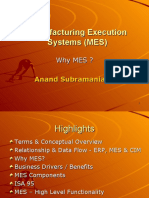 Manufacturing Execution Systems (MES)