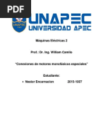 Conexiones de Motores Monofásicos Especiales
