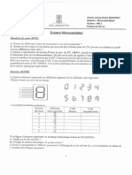 Sujet Examen Microcontroleur