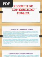 Regimen de La Contabilidad Publica