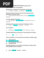 EXAMEN de BIOQUIMICA Respiracion Celular y Ciclo de Krebs