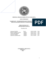 Proposal Program Kreativitas Mahasiswa Judul Program "Maskusang - Masker Bubuk Kulit Pisang Yang Mampu Mengatasi Masalah Kulit Wajah Akibat Polusi"