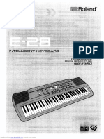 Roland E28 PDF