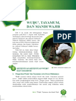 PAI Kelas 7. Bab 6. Wudu', Tayamun, Dan Mandi Wajib