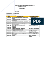 I Curso de Actualizacion en Ingenieria Topografica y Agrimensura 2019