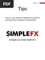 SimpleFX Tips