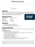 Curriculum Vitae