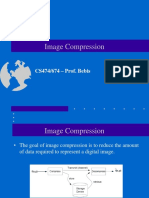 Image Compression: CS474/674 - Prof. Bebis