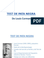 Test de Pata Negra de Louis Corman