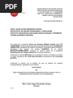 Carta de Aseptacion