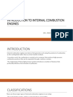 Introduction To Internal Combustion Engines