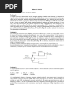 Balance de Materia-Estado Estacionario Sin Reaccion Quimica