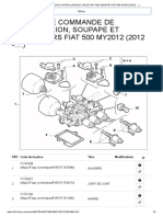 Transmission Control Module, Valve Unit and Sensors Fiat 500 My2012 (2012-.... )