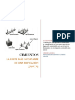 Proceso Constructivo Zapatas Continuas