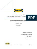 Expansion Plan For Ikea Into Chile Angli PDF