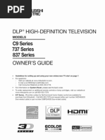 Proyector Mitsubishi WD-60737 PDF