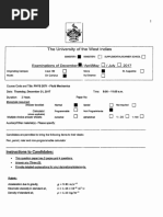 UWI PHYS2671 2017 Sem Final Exam