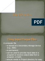 Files in C++