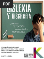 Cartilla Dislexia y Disgrafia