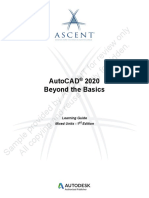 AutoCAD2020 BeyondBasics MU-EVAL PDF