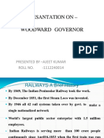 Presantation On - Woodward Governor: Presented by - Ajeet Kumar Roll No. - 1112240014