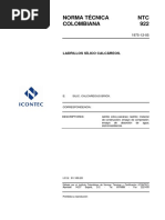 NTC-922 Ladrillos Sílico Calcáreos PDF