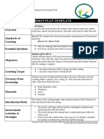 3rd Grade Lesson Plan