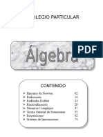 5 Algebra 5to - II LIBRO