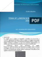 Medicion de Angulos Topografia