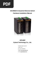 SICOM3016 Industrial Ethernet Switch Hardware Installation Manual