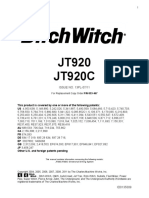 JT920 JT920C Parts Manual 053-467 PDF