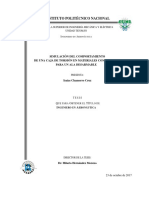 Simulación Del Comportamiento de Una Caja de Torsión en Materiales Compuestos para Un Ala Desarmable