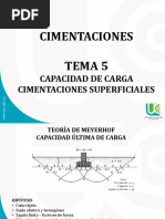 Cimentaciones Superficiales