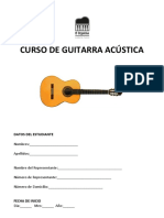 Curso de Guitarra Acústica Niveles