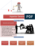 1 Aspectos Generales Sucesiones