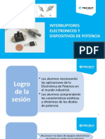 S3 Interruptores Electronicos, Dispositivos de Potencia