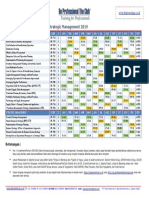 2019 Jadwal Training Operation Strategic Management