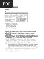 Class - 9 Concise Physics Solutions Chapter-Exercise 2 A: Motion in One Dimension