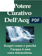 Il Potere Curativo Dell"acqua