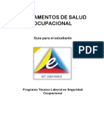 Fundamentos de Salud Ocupacional Esedco