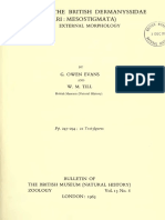 Evans 1965-STUDIES - ON - THE - BRITISH - DERMANYSSIDAE - (ACARI - MESOSTIGMATA) - PART - I - EXTERNAL - MORPHOLOGY - THE - BULLETIN - OF - THE - BRITISH - M PDF